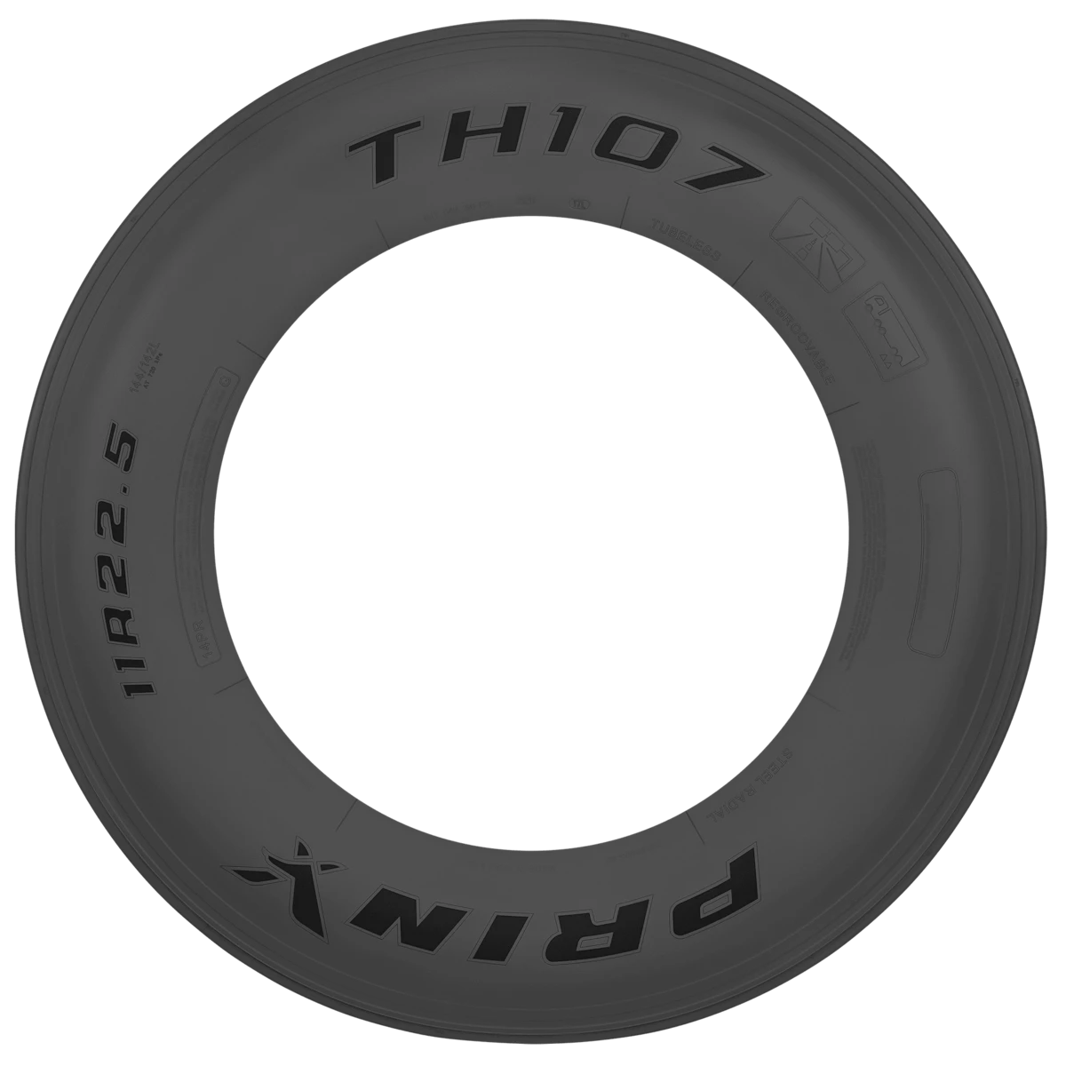 PRINX TH107  295/75R22.5G  LONG HAUL TRAILER